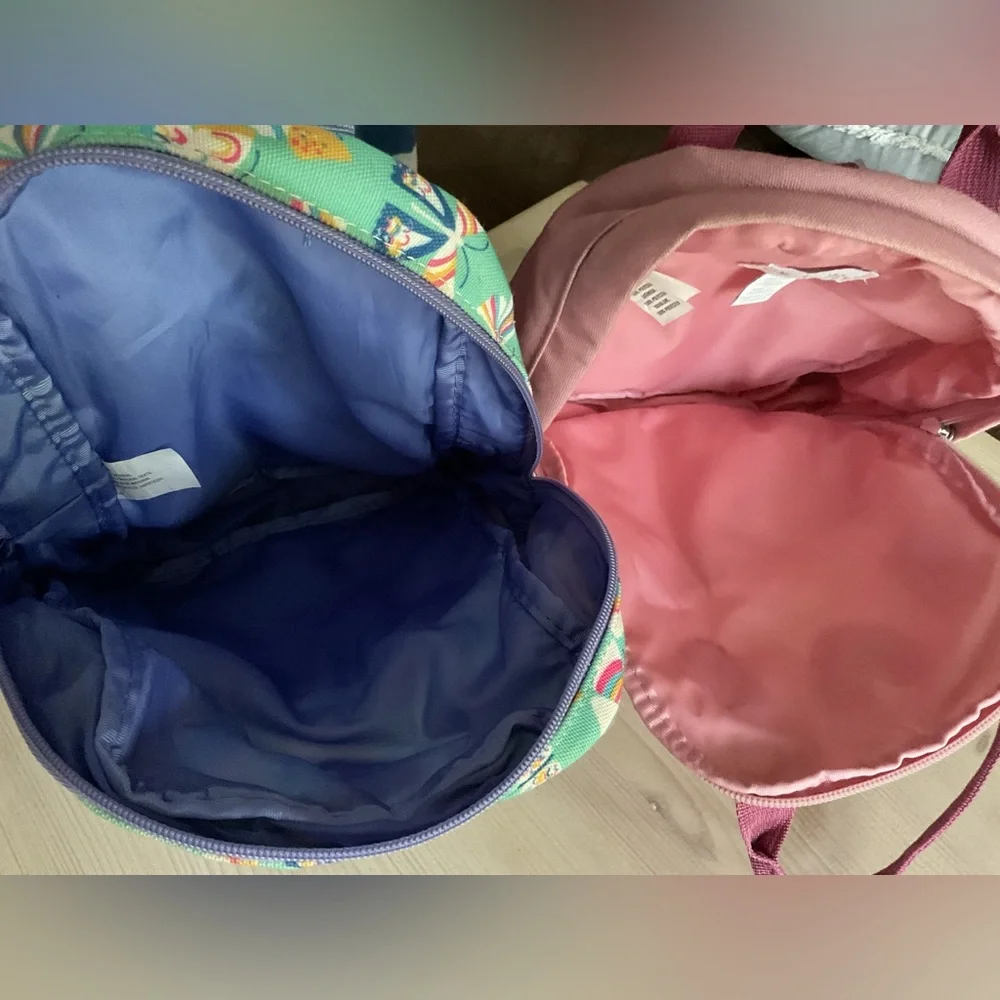 Lot for girls: 2 backpacks